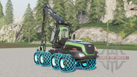 Ponsse Scorpion King〡choice of chains and bands for Farming Simulator 2017