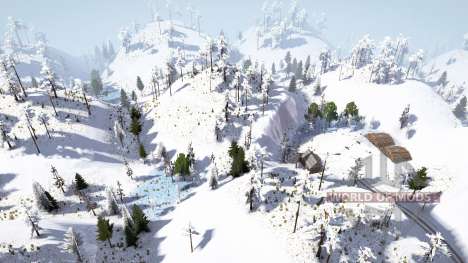 Snowy Hills for Spintires MudRunner