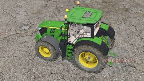 John Deere 6R series〡animated fenders for Farming Simulator 2015
