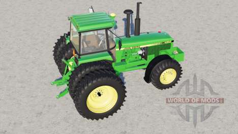 John Deere 4000 series〡wheels options for Farming Simulator 2017
