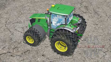 John Deere 7200R〡added wheels for Farming Simulator 2015