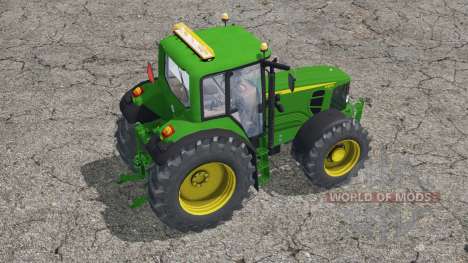 John Deere 6830 Premium〡real exhaust for Farming Simulator 2015