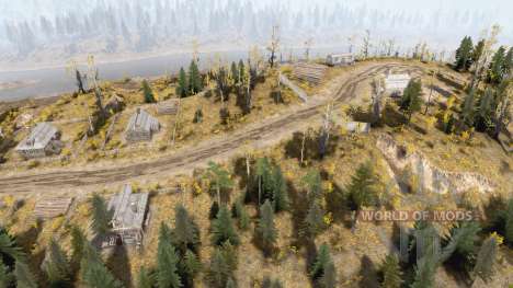 Among the hills〡a day for Spintires MudRunner