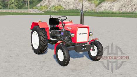 Ursus C-330〡coral red & arylide yellow for Farming Simulator 2017