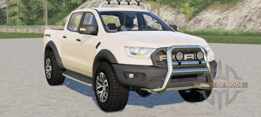 Ford Ranger Fs17 Ford Ranger Raptor Double Cab 2019〡good physics for Farming Simulator 2017