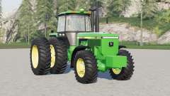 John Deere 4000 series〡wheels options for Farming Simulator 2017