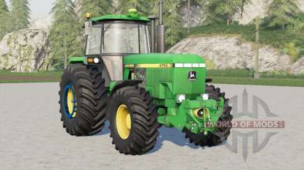 John Deere 4755〡movable front axle for Farming Simulator 2017