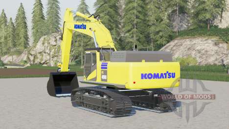 Komatsu PC490 for Farming Simulator 2017