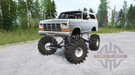 Ford Bronco Ranger XLT 1978〡lifted for Spintires MudRunner