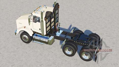 Kenworth T800 Day Cab〡chassis options for Farming Simulator 2017