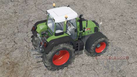 Fendt 820 Vario TMS〡extra weights in wheels for Farming Simulator 2015
