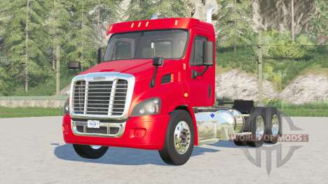 Freightliner Cascadia Day Cab〡mirrors reflect for Farming Simulator 2017