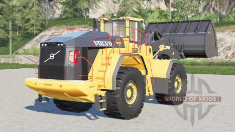 Volvo L350H〡improved textures for Farming Simulator 2017