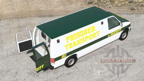 Gavril H-Series Prison Van for BeamNG Drive