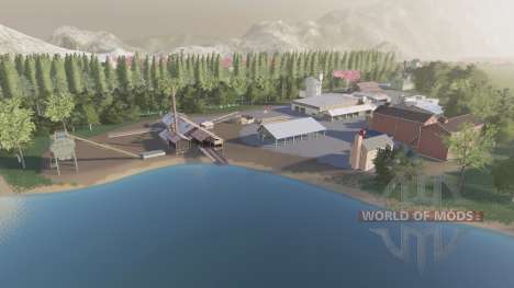 Akechetas Island for Farming Simulator 2017