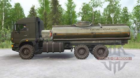 Kamaz 65225〡s own modules for Spintires MudRunner