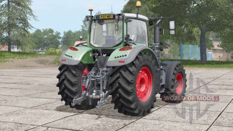Fendt 700 Vario〡wide tyres with weights for Farming Simulator 2017