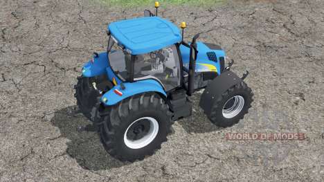 New Holland TG285〡weights in wheels for Farming Simulator 2015