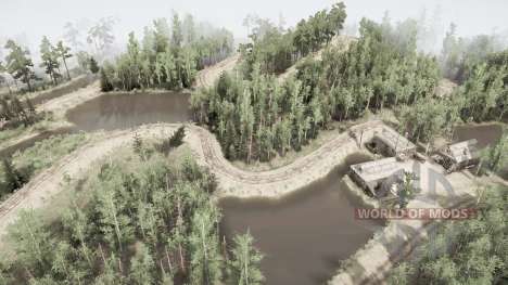 Kulai Swamp v1.2 for Spintires MudRunner