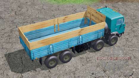 Kamaz 6350〡s cab is reclined for Farming Simulator 2015