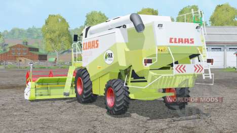 Claas Lexion 480〡dynamic exhausting system for Farming Simulator 2015