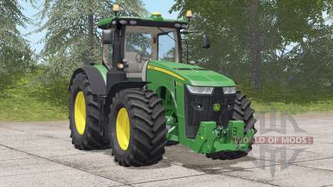 John Deere 8R series〡movable front fender for Farming Simulator 2017