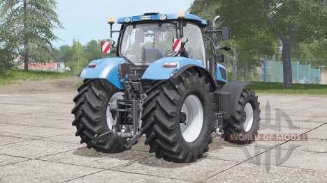 New Holland T7 series〡various tires for Farming Simulator 2017