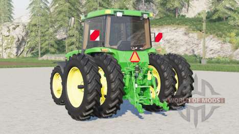 John Deere 8010 series〡tire options for Farming Simulator 2017