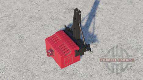 IH front weight〡with weight carrier for Farming Simulator 2017