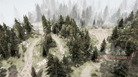 Chinese village and canyon for Spintires MudRunner