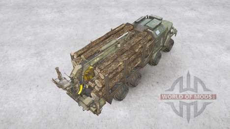 Ural 6614 8x8 for Spintires MudRunner