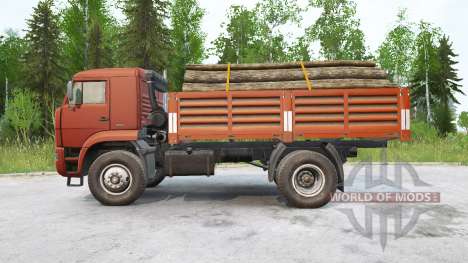 Kamaz 4350〡th of the chassis variant for Spintires MudRunner
