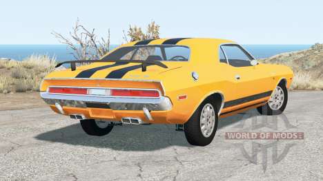 Dodge Challenger RT 440 Six Pack (JS-23) 1970 for BeamNG Drive