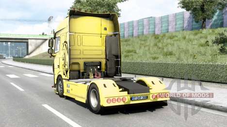 DAF XF Super Space Cab〡Berat Afsin v1.1 for Euro Truck Simulator 2
