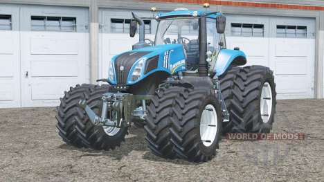 New Holland T8.435〡new duel tires for Farming Simulator 2015