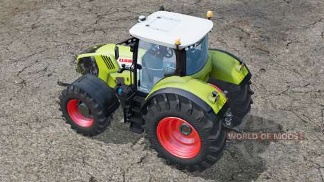 Claas Axion 850〡animated wipers for Farming Simulator 2015
