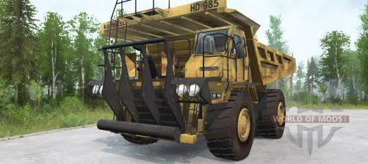 Komatsu HD985 for MudRunner