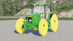 John Deere 6000 series〡iron wheels for Farming Simulator 2017