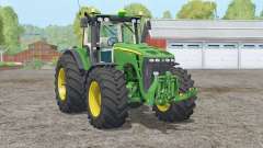 John Deere 8530〡animated front suspension for Farming Simulator 2015