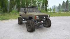Jeep Cherokee 2-door (XJ) 1993〡off-road for MudRunner