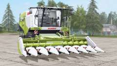 Claas Lexion 700〡indication of speed and time for Farming Simulator 2017