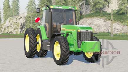 John Deere 8010 series〡tire options for Farming Simulator 2017