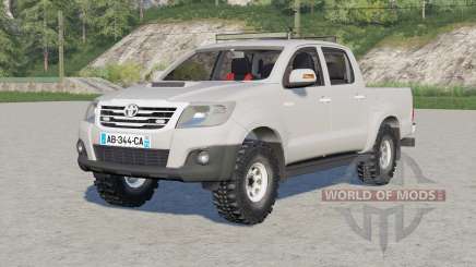 Toyota Hilux Double Cab 2011〡several config for Farming Simulator 2017