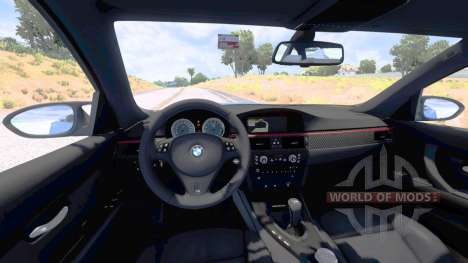 BMW M3 coupe (E92) 2008 v2.0 for American Truck Simulator