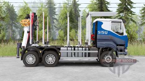Sisu C600 Timber Truck v1.2 for Spin Tires