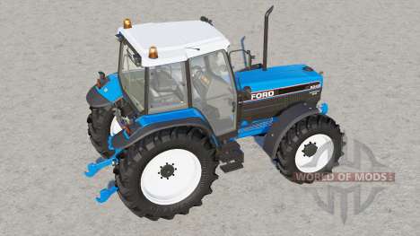 Ford 8340〡roof white or blue for Farming Simulator 2017