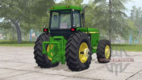 John Deere 4060 series〡with or without fenders for Farming Simulator 2017