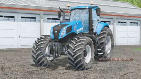 New Holland T8.320〡Michelin tires for Farming Simulator 2015