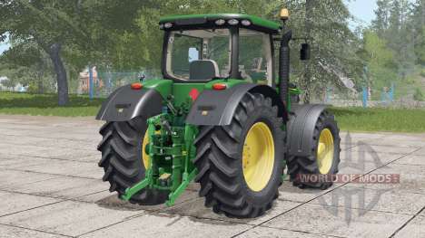 John Deere 6R series〡revised rear hydraulics for Farming Simulator 2017