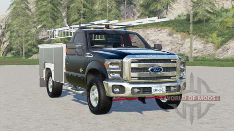 Ford F-350 Super Duty Regular Cab Utility Truck for Farming Simulator 2017